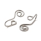 316 Surgical Stainless Steel Clip on Nose Rings STAS-P336-09D-P-2