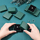 Nbeads 20 pz scatola regalo di cartone quadrato set di gioielli scatole CON-NB0001-81-3