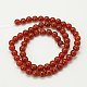 Natural Agate Beads Strands G-G390-16mm-03-2