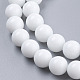 Chapelets de perles en verre opaques G-G027-R1-10mm-3