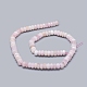 Natürliche rosa Morganit Perlen Stränge G-D0010-22B-2