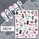 Halloween Themed Nail Art Stickers MRMJ-N033-2421-1