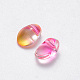 Transparent Glass Charms GLAA-R211-05-A01-2
