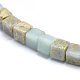 Chapelets de perles en jaspe aqua terra naturel G-I213-01-8mm-3
