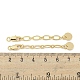 Extensor de cadena de latón&nbsp;KK-Q820-03G-3