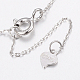 925 Sterling Silver Pendant Necklaces NJEW-H480-73-4