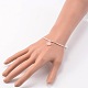 Adjustable Silver Color Plated Brass Charm Bangles BJEW-JB02101-4