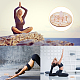 チャクラビギナーズキット  瞑想の宝石癒しの石  天然木板付き  女性へのスピリチュアルギフト  9~46x8~17mm DIY-WH0188-06F-6