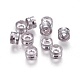 Perles en aluminium ALUM-J001-01S-6mm-1