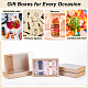 Boîtes de tiroir de cadeau de stockage de papier kraft CON-WH0089-37C-01-6