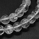 Natural Quartz Crystal Beads Strands G-F570-01-6mm-3