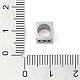 Европейские бусины из нержавеющей стали 201 STAS-M058-01B-P-3