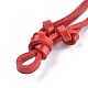 Adjustable Leather Cord Necklaces Making BJEW-F347-17-3