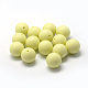 Perles de silicone écologiques de qualité alimentaire SIL-R008B-33-1