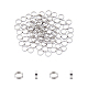 UNICRAFTALE About 100pcs 6mm Ring Spacer Beads Stainless Steel Loose Beads 5mm Hole Bead Finding Metal Bead for DIY Bracelets Necklaces Jewelry Making STAS-UN0008-65P-1