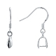 925 Sterling Silver Earring Hooks Findings STER-I014-28S-2