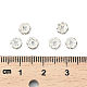 Perles séparateurs en laiton avec strass&nbsp;RB-A014-L5mm-01S-3