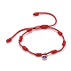 Bracelets à breloques réglables en nylon BJEW-JB06274-02-1