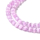 Natürliche selenitgefärbte Perlenstränge G-P493-02G-4