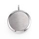 316 Surgical Stainless Steel Diffuser Locket Pendants STAS-P102-014-4