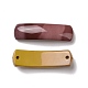 Natural Mookaite Connector Charms G-D460-02G-2