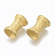 Ajustes de rhinestone de perlas de bronce KK-S349-190-NF-1
