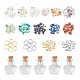 Kits de fabrication de bricolage de bouteilles de souhaits de perles de pierres précieuses DIY-FS0002-08-2
