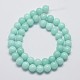 Chapelets de perles en jade de malaisie naturelle X-G-A146-8mm-B07-2
