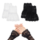 AHANDMAKER Women Short Lace Gloves AJEW-GA0004-98-1