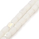 Fili di perle di vetro imitazione giada smerigliata GLAA-P058-07B-09-1