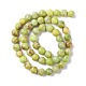 Chapelets de perles en calcite naturelle G-K317-A07-02-4