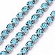 304 Stainless Steel Rhinestone Strass Chains STAS-T055-05P-A-2
