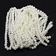 Chapelets de perles en verre électroplaqué X-GLAA-F001-8x6mm-30L-3
