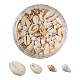 4 style perles de coquillages cauris mélangés naturels X-BSHE-FS0001-01-1