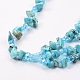 Synthetic Turquoise and Glass Seed Beads Tiered Necklaces X-NJEW-K100-05E-3