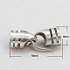 Brass S-Hook Clasps KK-E270-18x8mm-N-NR-1