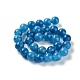 Dyed Natural Malaysia Jade Beads Strands G-G021-02A-10-3