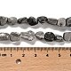 Natürliche Karte Steinperlen Stränge&nbsp;G-P497-01E-58-5