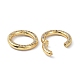 Eco-Friendly Brass Micro Pave Clear Cubic Zirconia Twister Clasps ZIRC-C024-31G-3
