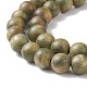 Chapelets de perles en bois de santal naturelles X-WOOD-F008-02-C-6