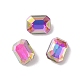 Cabochons de strass en verre&nbsp;RGLA-L029-03B-HELA-1