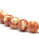 Synthetic Ocean White Jade Beads Strands G-S254-8mm-A04-3