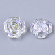 Perles en verre transparentes EGLA-T022-01-2