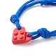 Polyester & Spandex Cord Bracelet Sets BJEW-JB06367-5