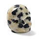 Perles de jaspe dalmatien naturelle G-C038-01R-4