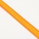 ギフト包装ラッピング用グログランリボン  ダークオレンジ  3/8インチ（9mm）  約100ヤード/ロール（91.44メートル/ロール） SRIB-L014-9mm-668-2