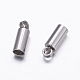 304 Stainless Steel Cord Ends X-STAS-P161-05-2.5mm-1