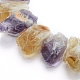 Natural Citrine and Amethyst Beads Strands G-L551C-03-2
