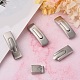 304 Stainless Steel Bayonet Clasps STAS-G163-07P-4