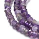 Natural Amethyst Beads Strands G-J400-C07-03-4